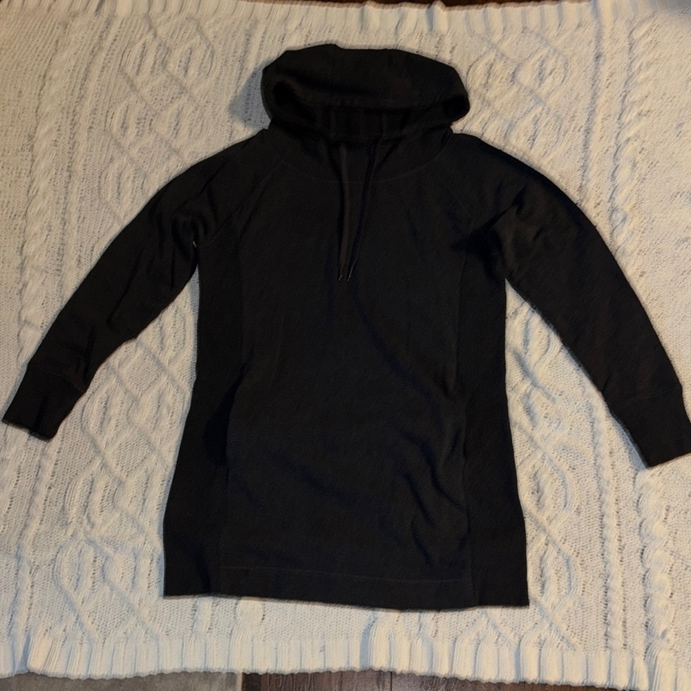 Earth Yoga Charcoal Gray Hoodie Sweatshirt